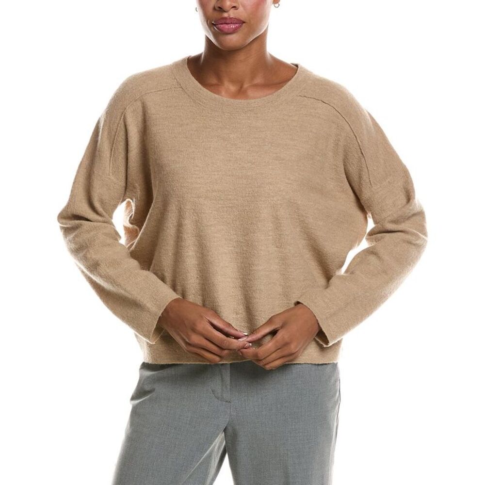 Eileen Fisher Womens  Knit Wool Sweater